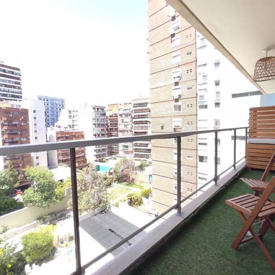 Rent of a bright cozy 2-room apartment, 42 m², Palermo, Buenos Aires, Argentina
